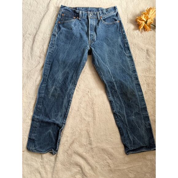 Levi's Other - Levi's 501 34x30 Acid Washed Jeans